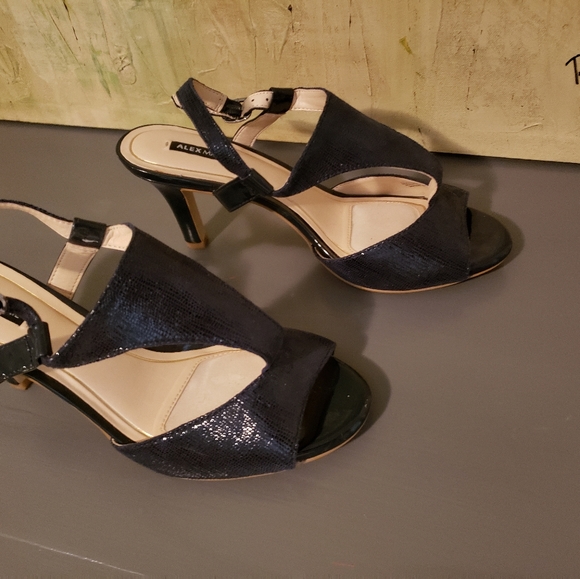 Alex Marie Shoes - Strappy heels, navy